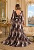 Picture of PLUS SIZE ELEGANT CHIFFON DRESS
